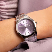 Analogue Watch - Sekonda 40400 Ladies Violet Watch