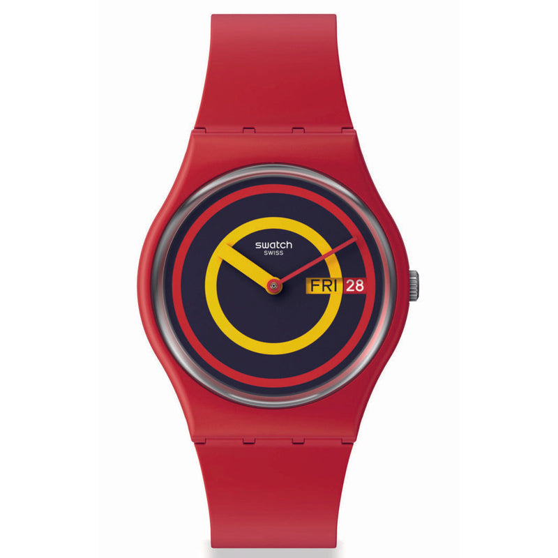 Swatch Concentric Red Men's Watch SO28R702 from WatchPilot™