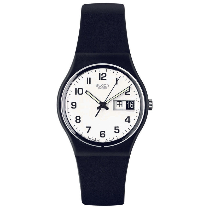 Analogue Watch - Swatch Once Again Core Collection Unisex White Watch GB743-S26