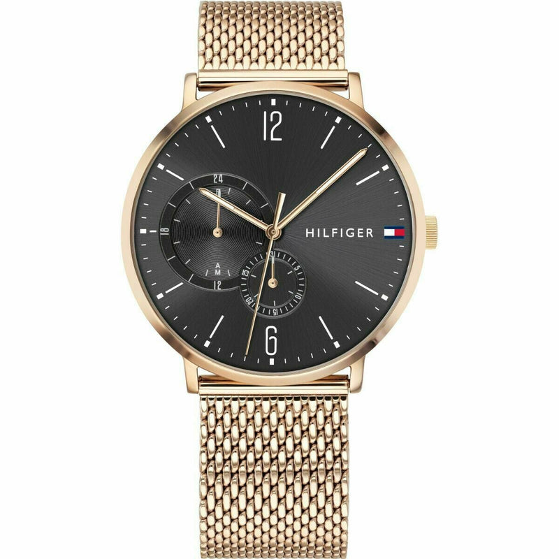 Analogue Watch - Tommy Hilfiger 1791506 Men's Rose Gold Watch