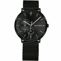 Analogue Watch - Tommy Hilfiger 1791507 Men's Black Watch