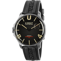 Analogue Watch - U-Boat 8463/B Men's Black Darkmoon SS/A Watch