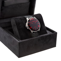 Analogue Watch - U-Boat 8465/B Men's Darkmoon Red Watch