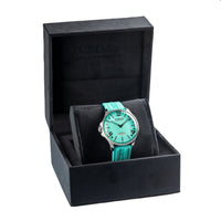 Analogue Watch - U-Boat 8966 Men's Darkmoon 44mm Aquamarine SS Watch