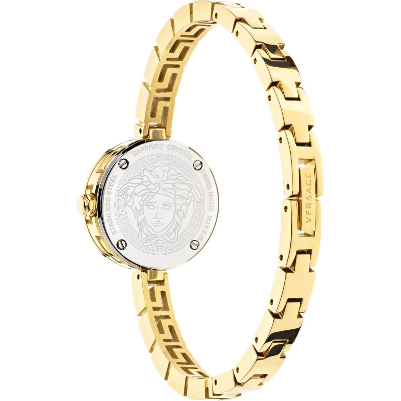 Analogue Watch - Versace Medusa Secret Ladies Gold Watch VEZ500121