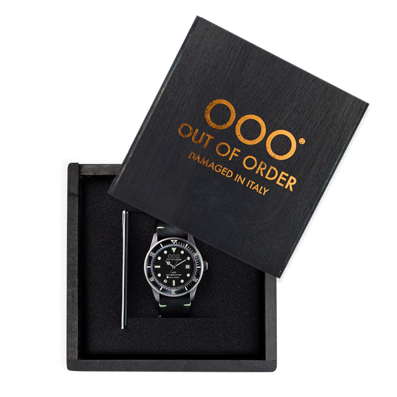 Automatic Watch - Out Of Order Men's Black Auto Watch OOO.001-16.NE