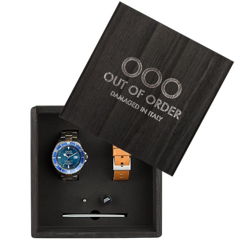 Automatic Watch - Out Of Order Men's Blue Automatico Watch OOO.001-3.BL