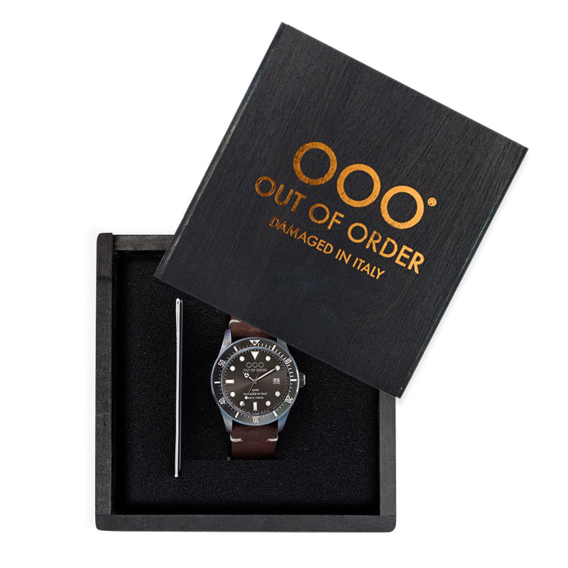 Automatic Watch - Out Of Order Men's Brown Auto Watch OOO.001-16.MS