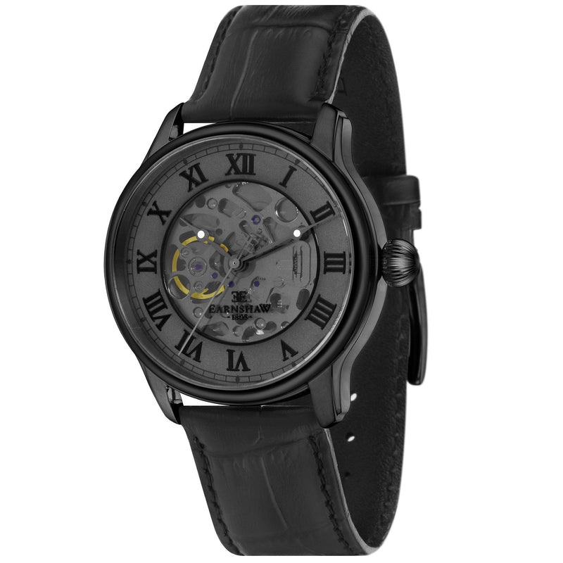 Automatic Watch - Thomas Earnshaw Black Longitude Automatic Watch ES-8807-03