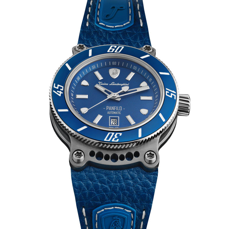 Automatic Watch - Tonino Lamborghini TLF-T03-2 Men's Blue Panfilo Watch