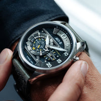 Chronograph Watch - AVI-8 Ghost Grey Hawker Harrier II Chronograph Watch AV-4070-01