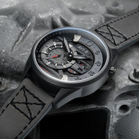 Chronograph Watch - AVI-8 Stealth Black Hawker Harrier II Chronograph Watch AV-4070-03