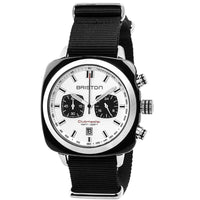 Chronograph Watch - Briston Black Clubmaster Sport Nylon Chronograph Briston Watch 117142.SA.BS.2.NB