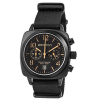 Chronograph Watch - Briston Black Trendsetters Chronograph Watch 13140.PBAM.B.4.NB