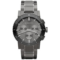 Chronograph Watch - Burberry BU9381 Men's Gunmetal Gray Chronograph Watch