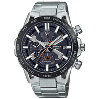 Chronograph Watch - Casio Edifice Bluetooth Chrono Men's Black Watch EQB-2000DB-1AER