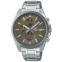 Chronograph Watch - Casio Edifice Chrono Men's Silver Watch EFV-610D-5CVUEF