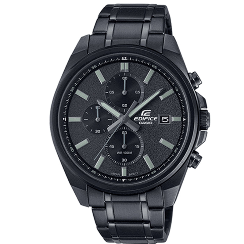 Chronograph Watch - Casio Edifice Standard Chronograph Men's Black Watch EFV-610DC-1AVUEF