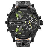 Chronograph Watch - Diesel DZ7311 Men's Mr Daddy Camouflage Chronograph Watch