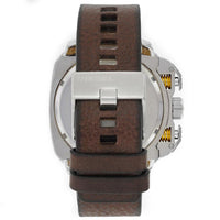 Chronograph Watch - Diesel DZ7343 Men's Bamf Beige Leather Chronograph Watch