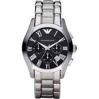 Chronograph Watch - Emporio Armani AR0673 Men's Classic Gunmetal Chronograph Watch