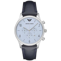Chronograph Watch - Emporio Armani AR1889 Men's Chronograph Blue Watch