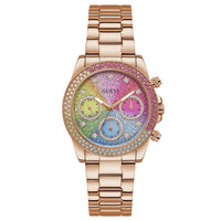 Chronograph Watch - Guess GW0483L3 Ladies Sol Rose Gold Watch