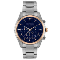 Chronograph Watch - Kenneth Cole Men's Blue Watch KC50946002