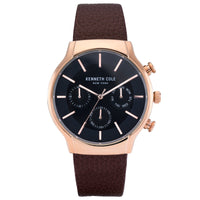 Chronograph Watch - Kenneth Cole Men's Brown Watch KC50928004