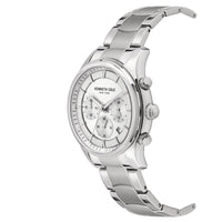 Chronograph Watch - Kenneth Cole Men's Silver Watch KC50946001