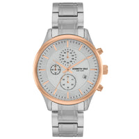 Chronograph Watch - Kenneth Cole Men's Silver Watch KC50956004