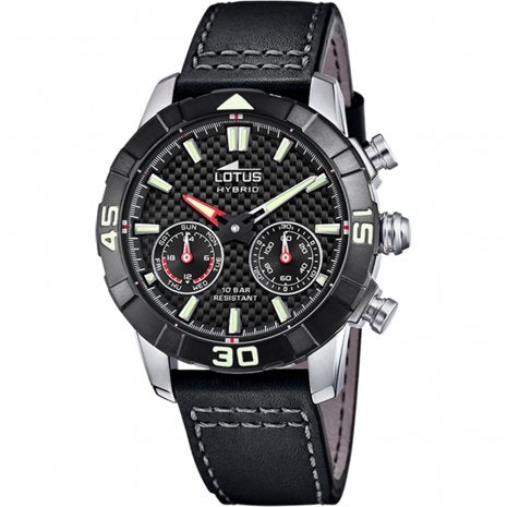 Chronograph Watch - Lotus 18811/2 Men's Black Connected Watch