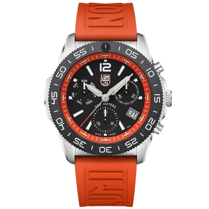 Chronograph Watch - Luminox Pacific Diver Chrono Men's Orange Watch XS.3149