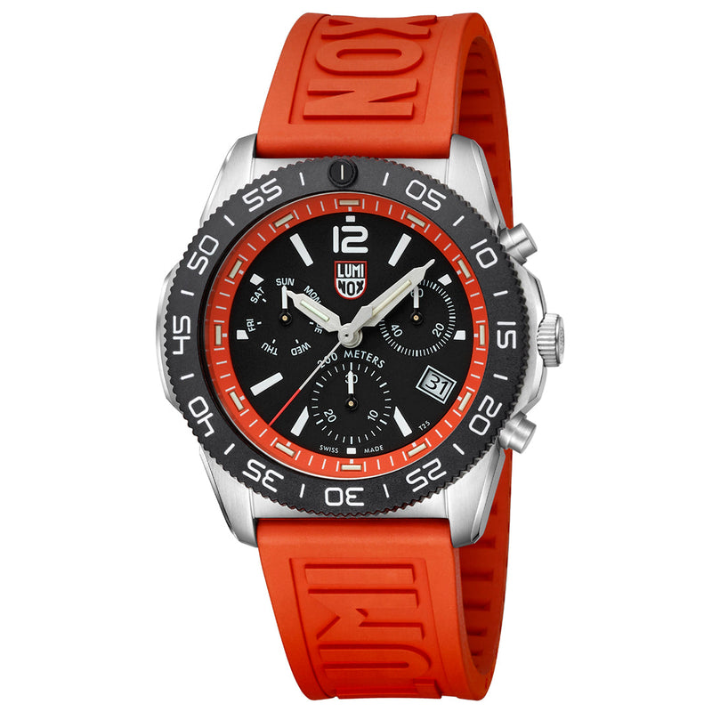 Chronograph Watch - Luminox Pacific Diver Chrono Men's Orange Watch XS.3149