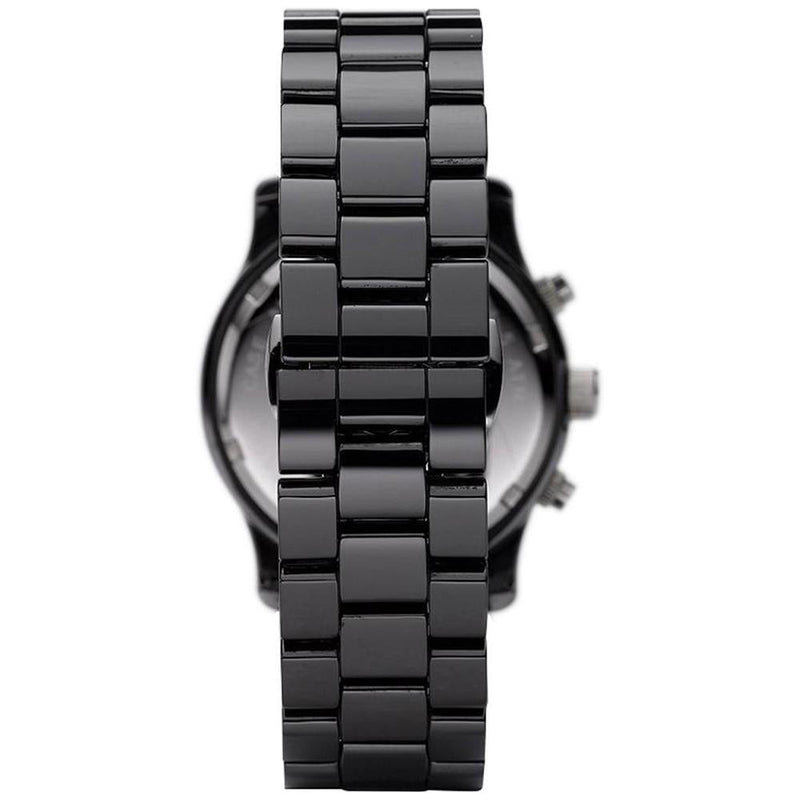 Chronograph Watch - Michael Kors MK5162 Ladies Runway Black Watch