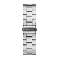 Chronograph Watch - Nordgreen Pioneer Silver Stainless Steel 42mm Silver Case Watch