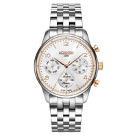 Chronograph Watch - Roamer 509902 49 24 20 Modern Classic Men's Silver Watch