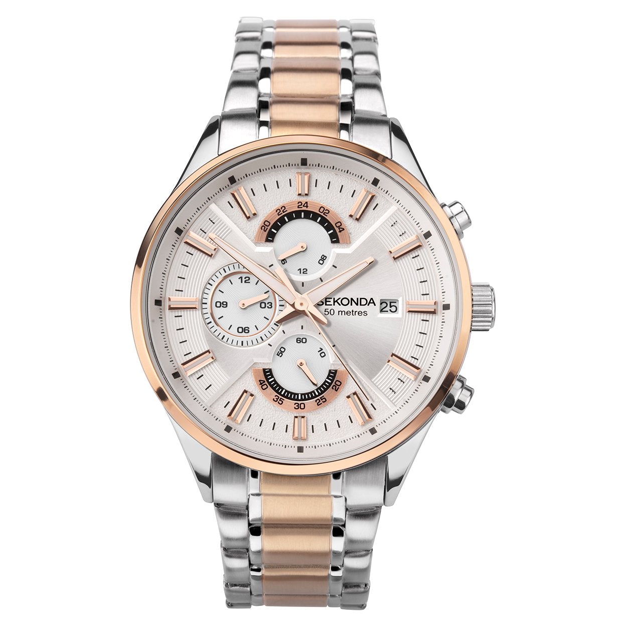 Sekonda 1698 Men s Rose Gold Chronograph Watch from WatchPilot