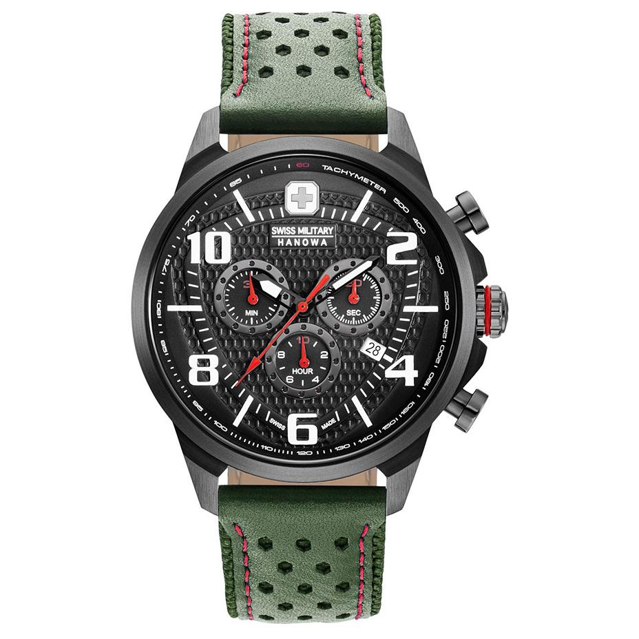 Swiss military best sale hanowa green