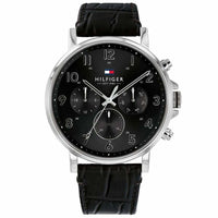 Chronograph Watch - Tommy Hilfiger 1710381 Men's Black Chronograph Watch