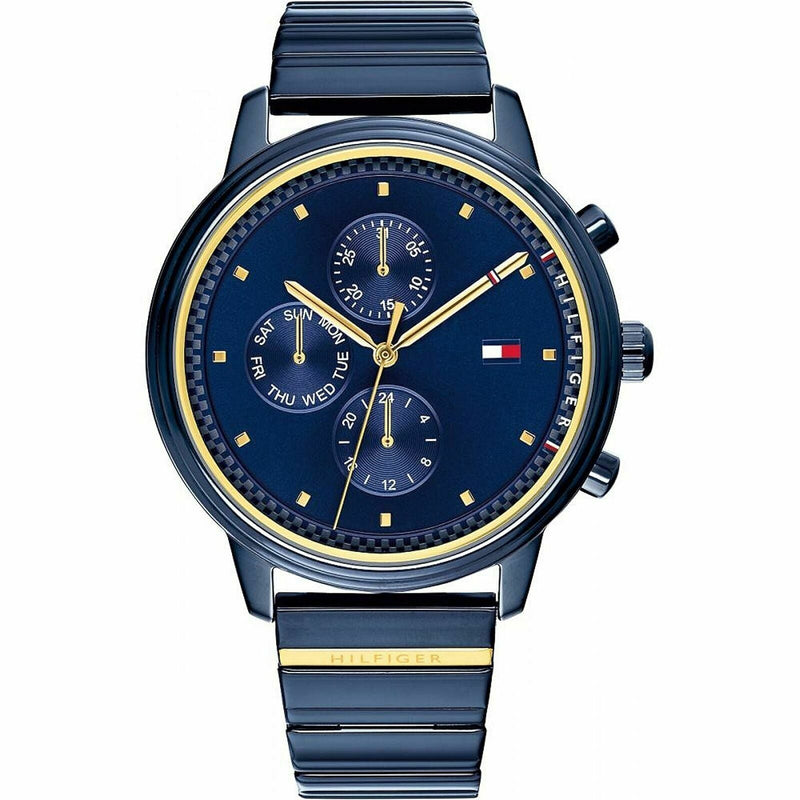 Chronograph Watch - Tommy Hilfiger 1781893 Ladies Gigi Hadid Blue Chronograph Watch