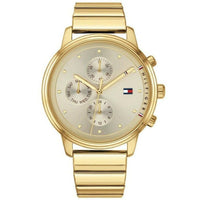 Chronograph Watch - Tommy Hilfiger 1781905 Ladies Gold Chronograph Watch