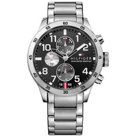 Chronograph Watch - Tommy Hilfiger 1791141 Men's Cool Sport Silver Chronograph Watch