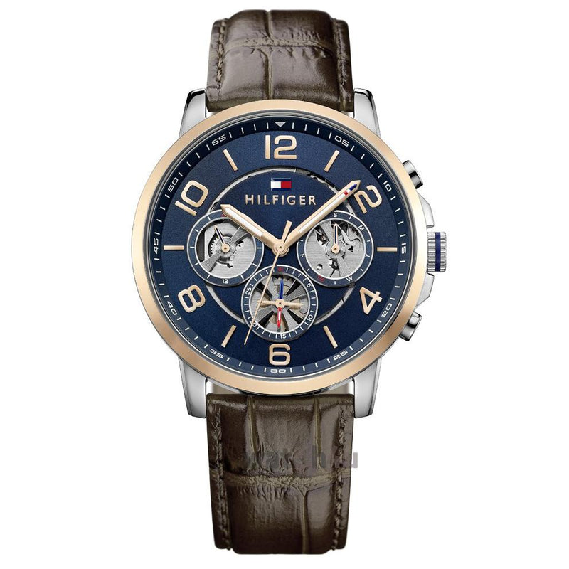 Chronograph Watch - Tommy Hilfiger 1791290 Men's Keagan Brown Watch