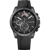 Chronograph Watch - Tommy Hilfiger 1791352 Men's Cool Sport Black Chronograph Watch