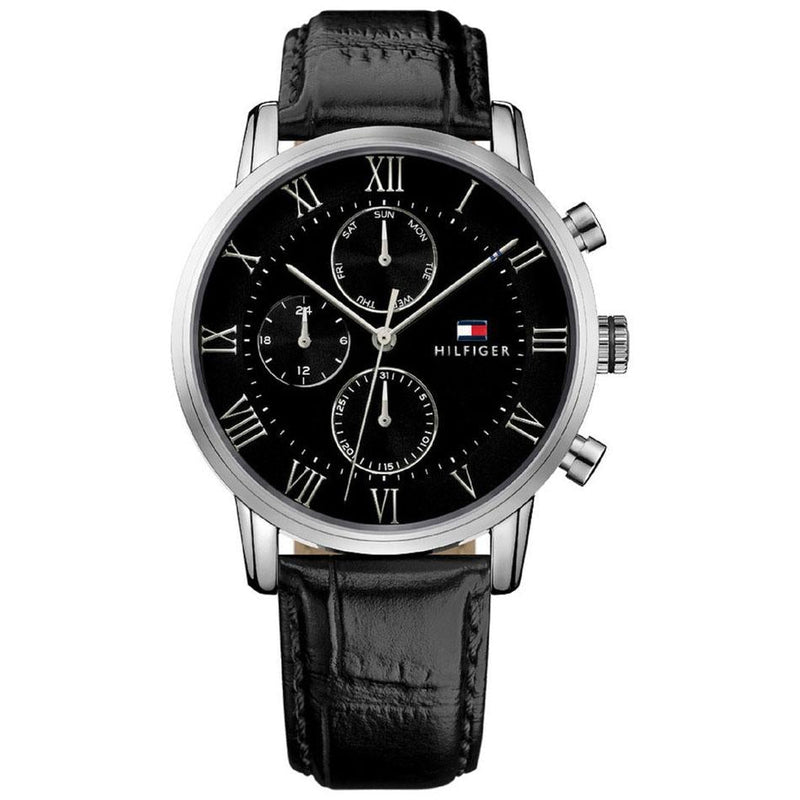 Chronograph Watch - Tommy Hilfiger 1791401 Men's Kane Black Watch