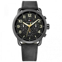 Chronograph Watch - Tommy Hilfiger 1791426 Men's Black Chronograph Watch