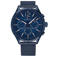 Chronograph Watch - Tommy Hilfiger 1791471 Men's Blue Chronograph Watch