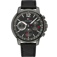 Chronograph Watch - Tommy Hilfiger 1791533 Men's Black Chronograph Watch