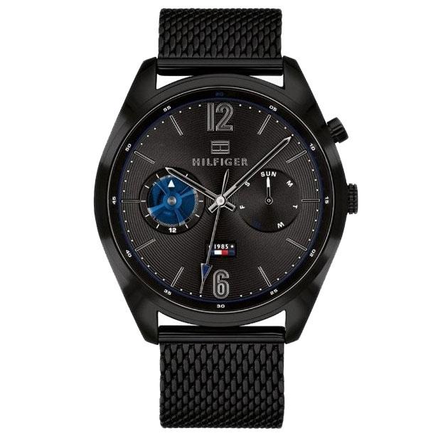 Chronograph Watch - Tommy Hilfiger 1791547 Men's Deacan Black Watch